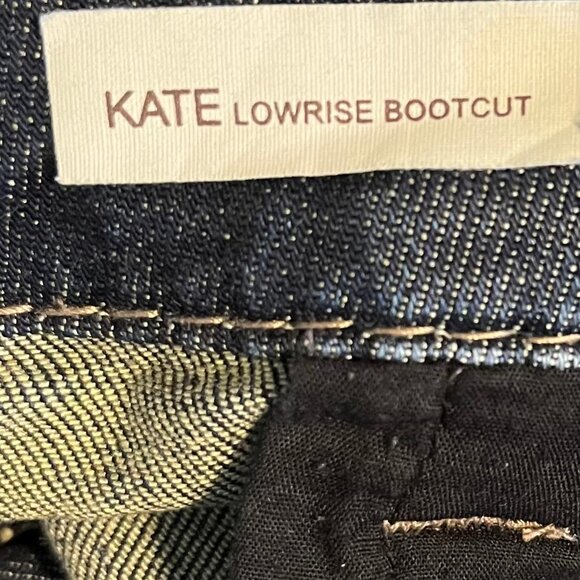 KUT So Low Jeans, Women's Size 6, KATE Low Rise Boot Cut - Picture 8 of 16